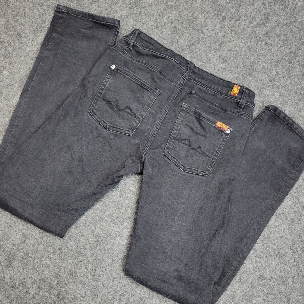 7 For All Mankind Kids Skinny Jeans - Charcoal